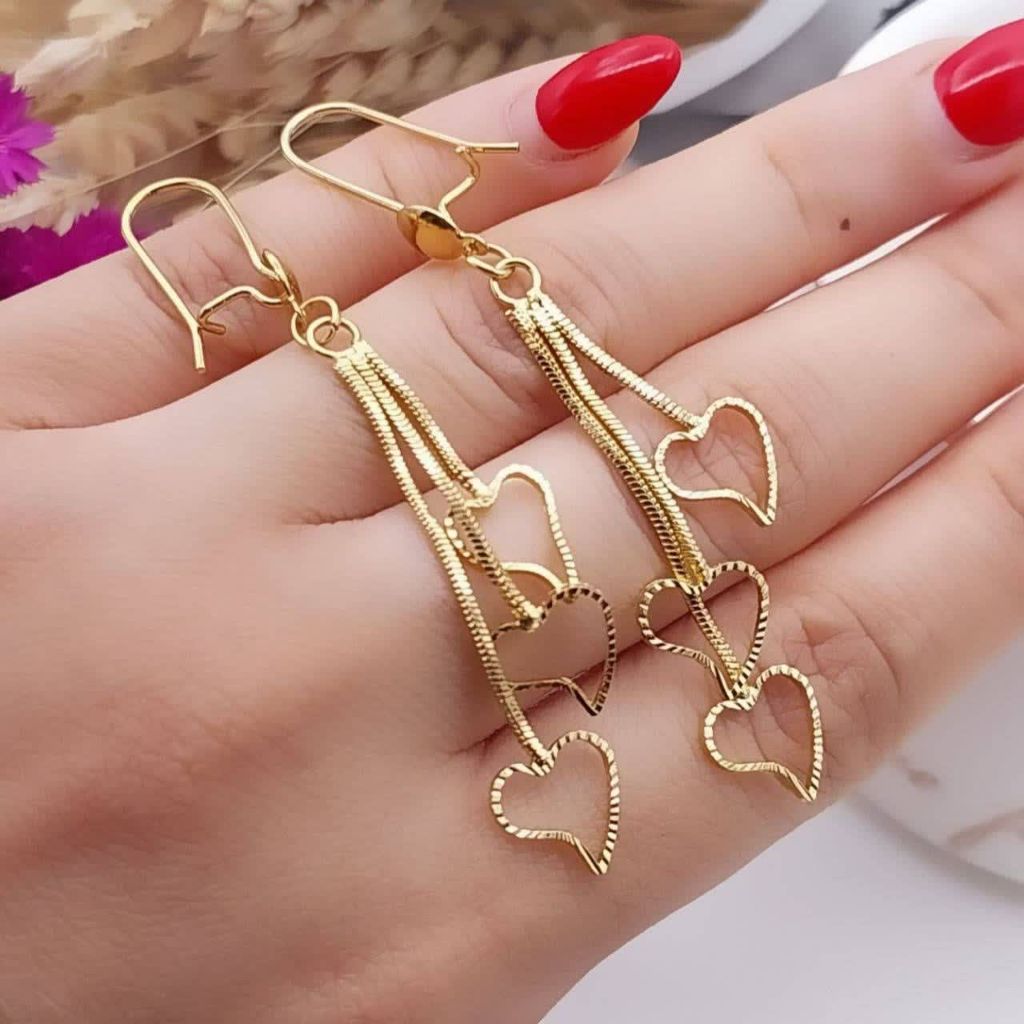 گوشواره سیتی گلد کد 2718 - خرید آنلاین از گالری آداس